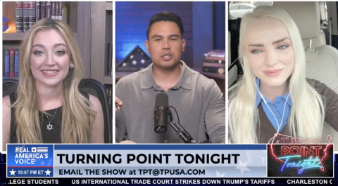 To Be, Or Not To Be Woke: MRCTV's Justine Brooke Murray Joins Turning Point Tonight on Real America's Voice