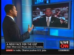 Don Lemon, CNN Anchor; & Represenative-Elect Allen West | NewsBusters.org